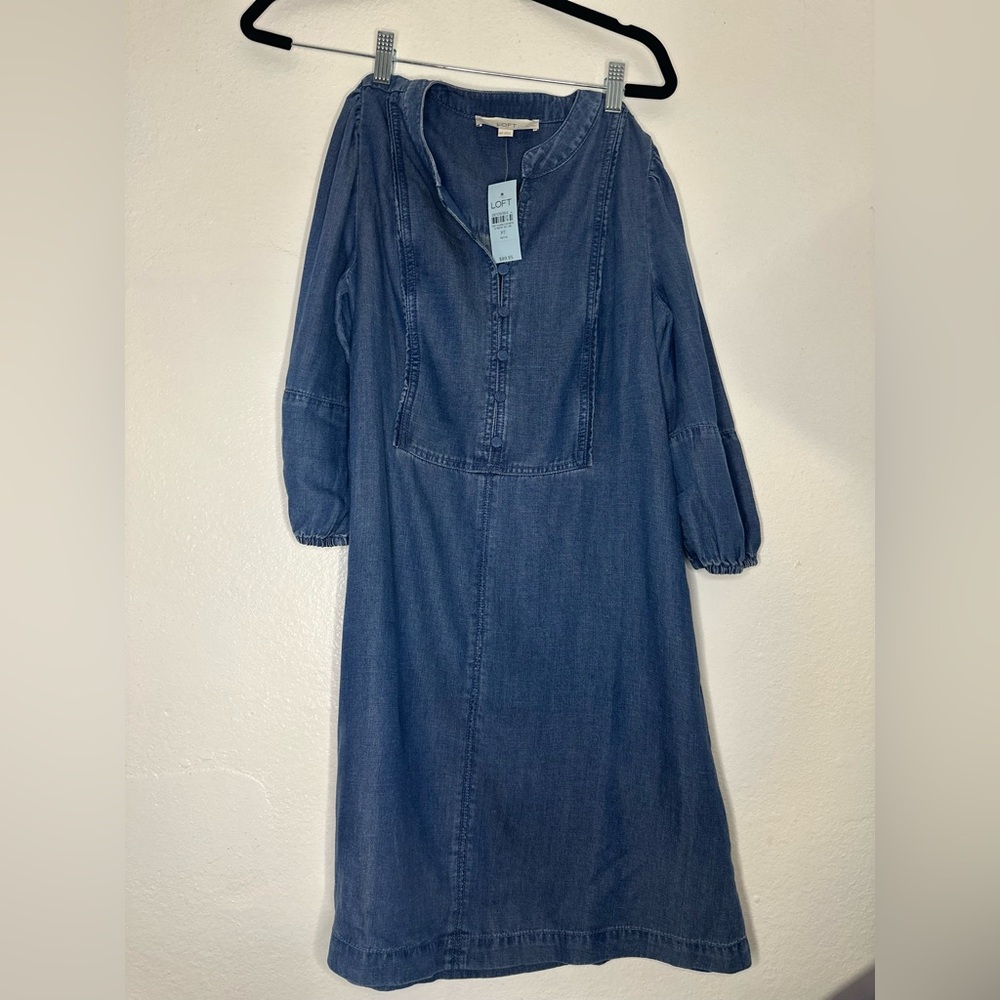 Loft! New jeans dress